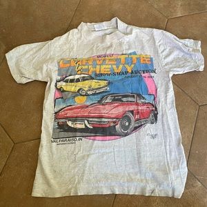 Vintage corvette shirt 1991